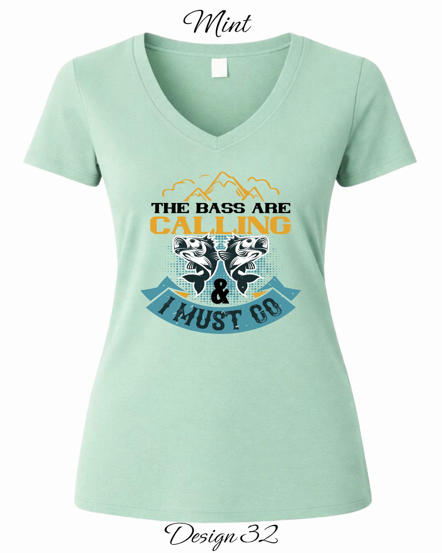 Custom Women's Tank Tops & Tees | Fishing Inspired Tee