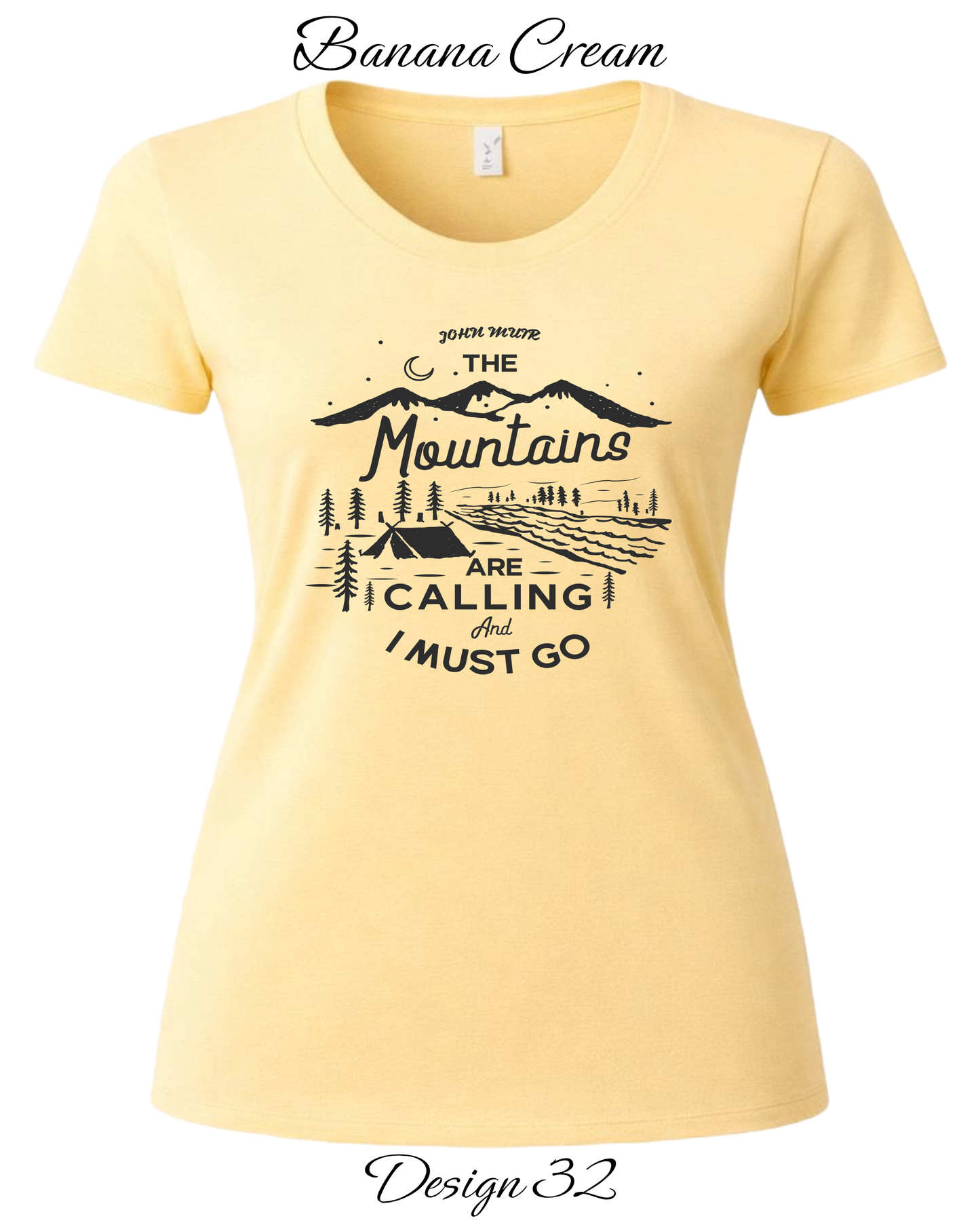 Custom Women's Tank Tops & Tees | Camping, Hiking, & Wilderness Inspired Tee
