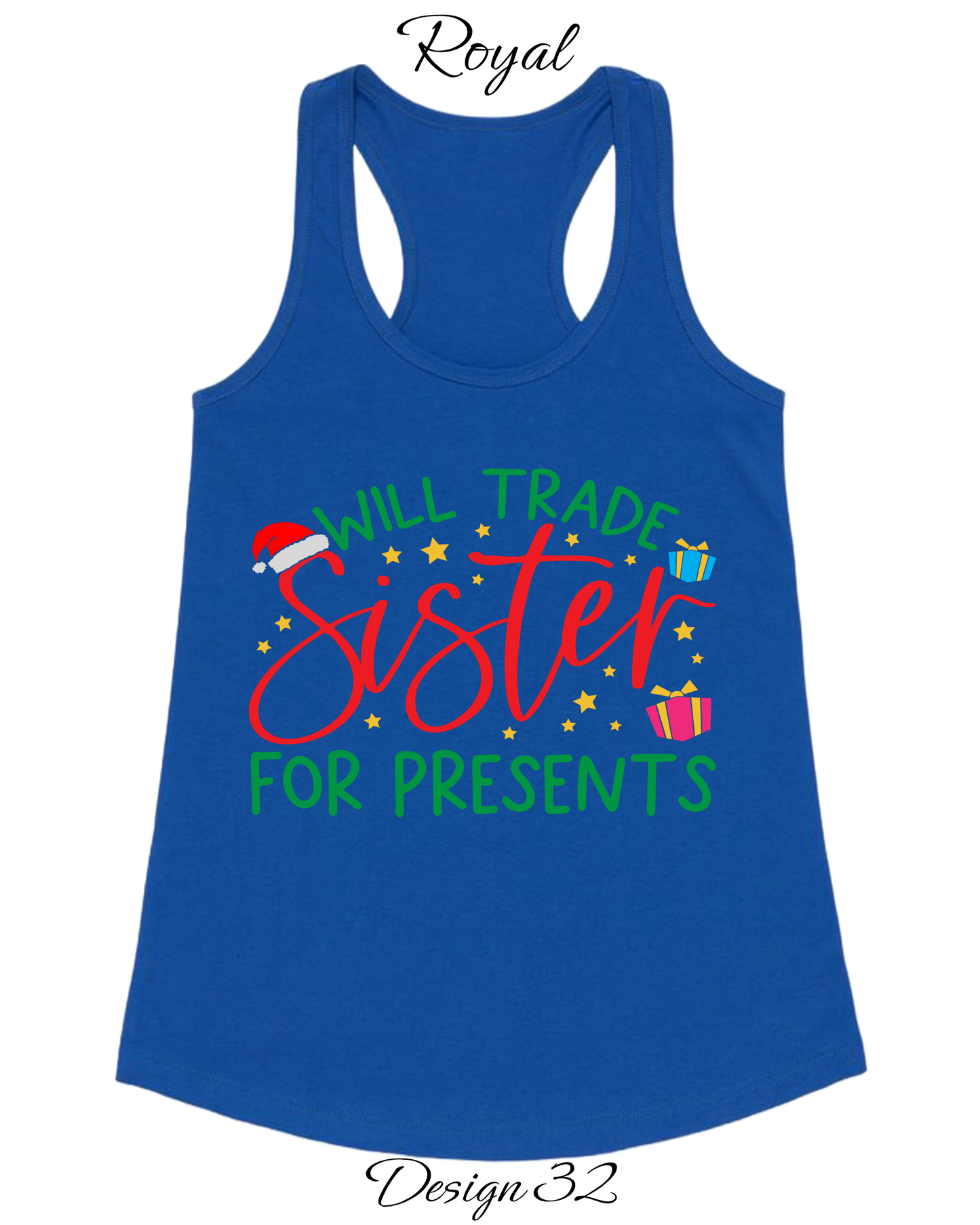 Custom Women's Tank Tops & Tees | Christmas Funny Inspired Tee