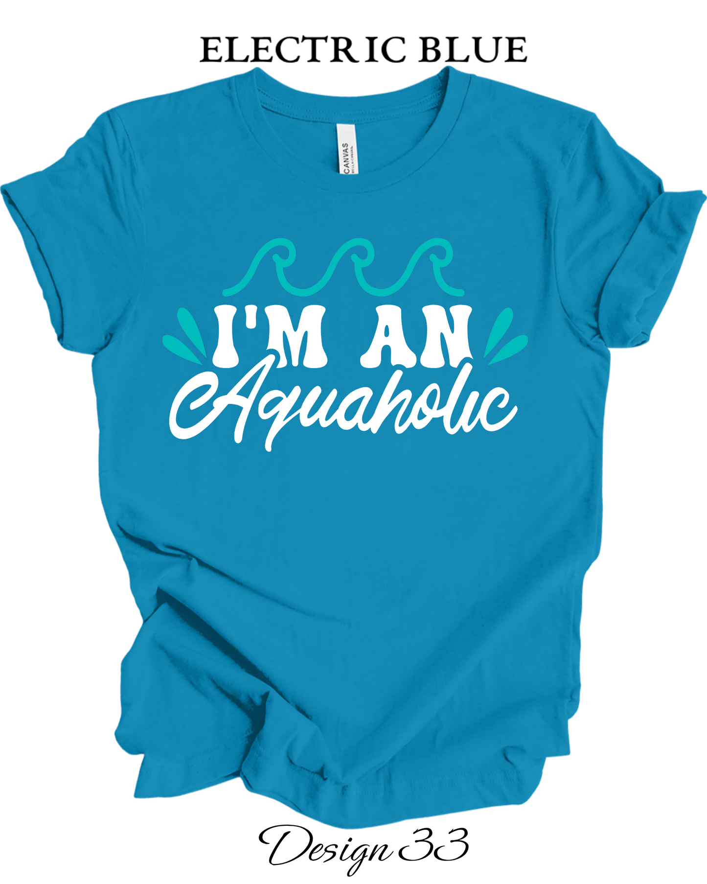 Custom Tee Unisex Crew Neck T-Shirts | Beach Inspired Tee