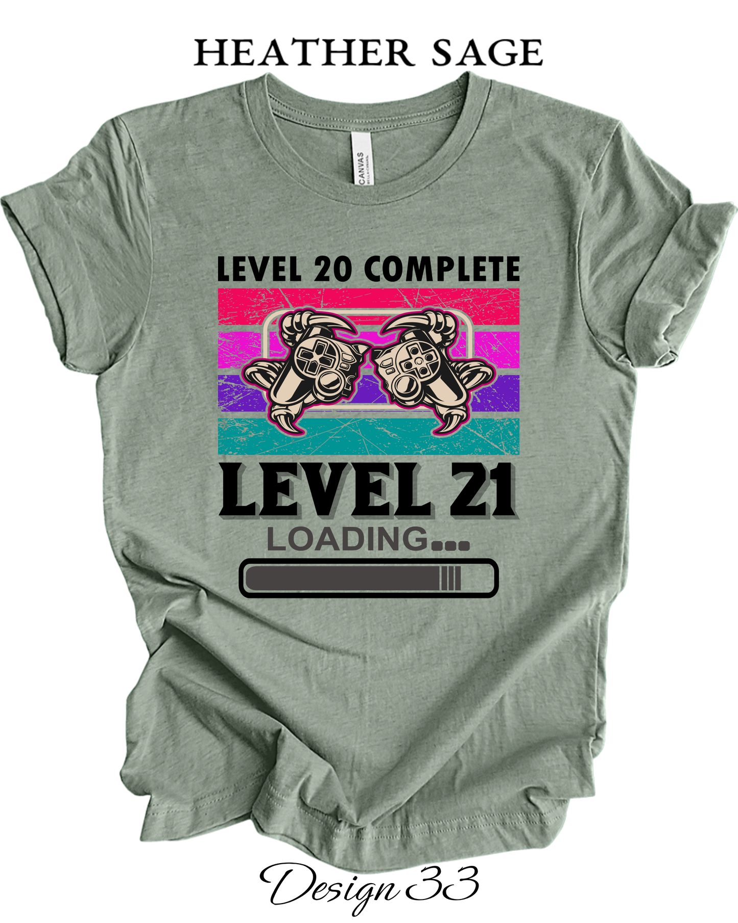 Custom Tee Unisex Crew Neck T-shirts | Video Gaming Inspired Tee