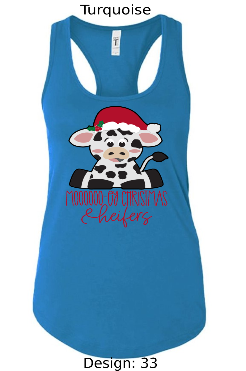 Shirts Women's Customized Tank Tops & Shirts | Christmas Funny & Cute Themed Tee