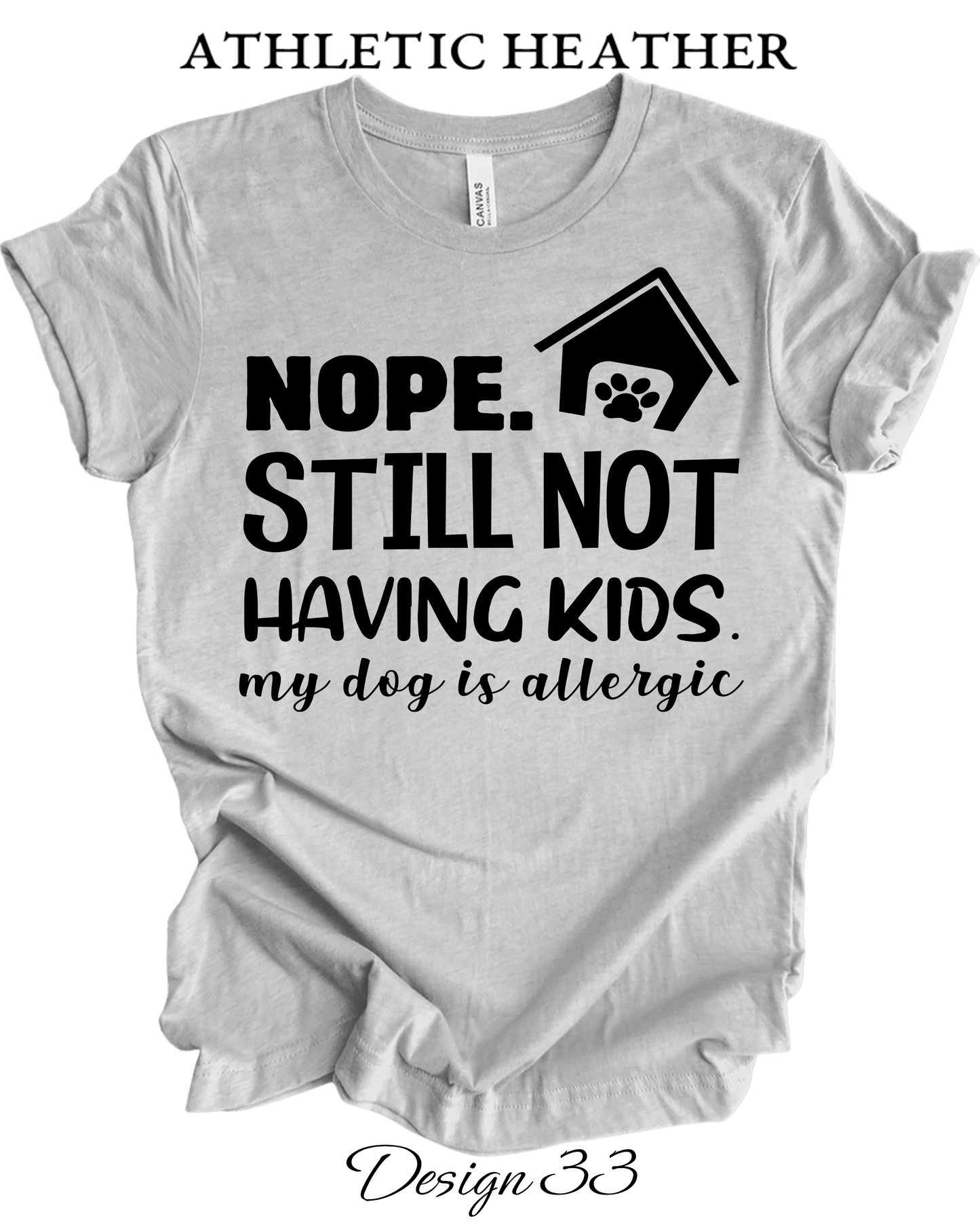 Custom Tee Unisex Crew Neck T-shirts | Dog Inspired Tee