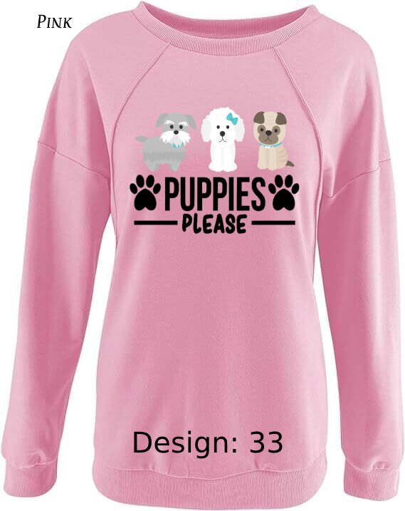 Sweatshirt Women's Dog Sweatshirt | Custom Sweatshirt