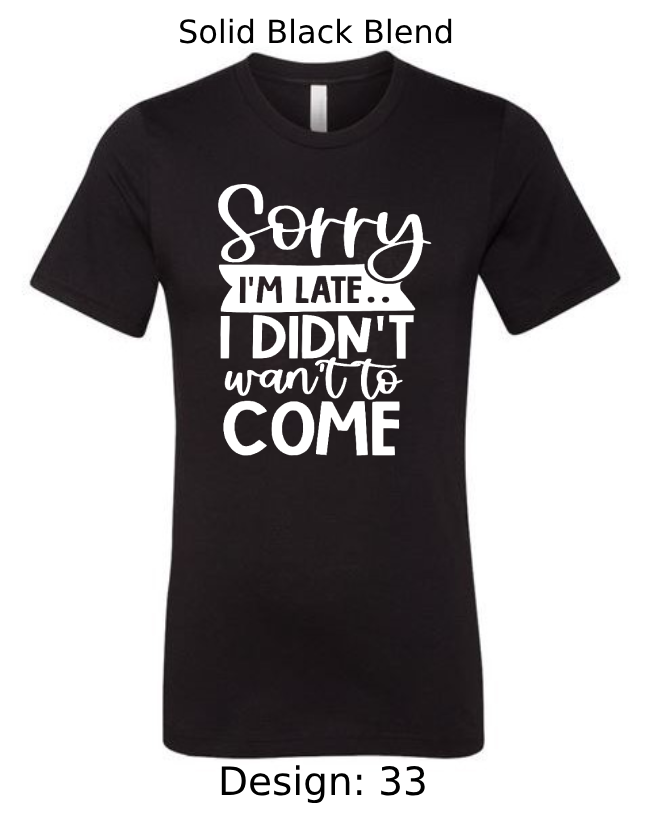 Shirts Men's Customized T-Shirts | Funny & Sarcastic Themed Tee