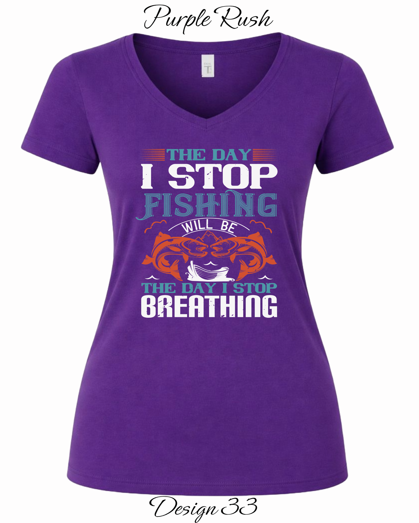 Custom Women's Tank Tops & Tees | Fishing Inspired Tee