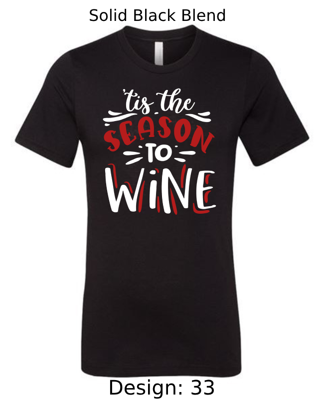 Shirts Men's Customized T-Shirts | Christmas Funny Drinking Themed Tee