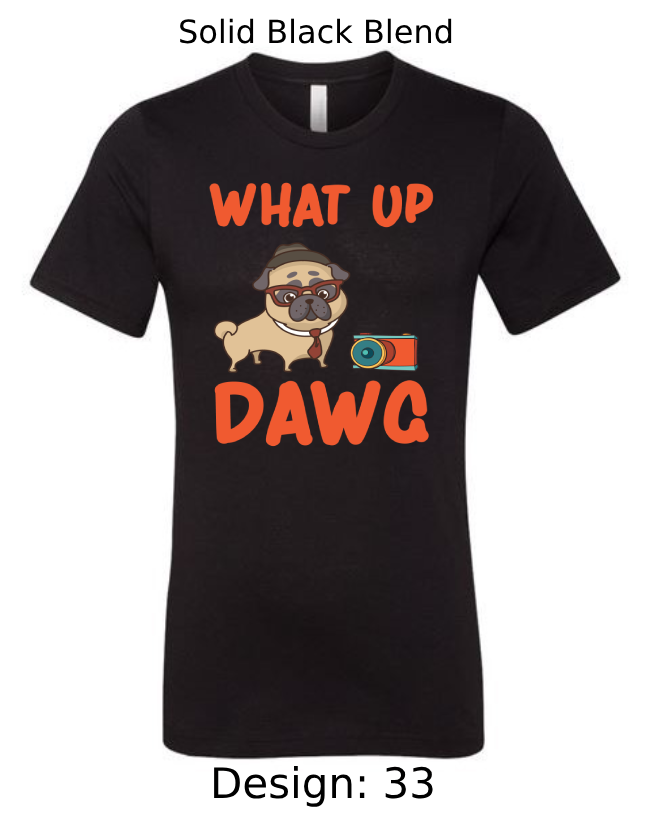 Shirts Men's Customized T-Shirts | Dog Themed Tee