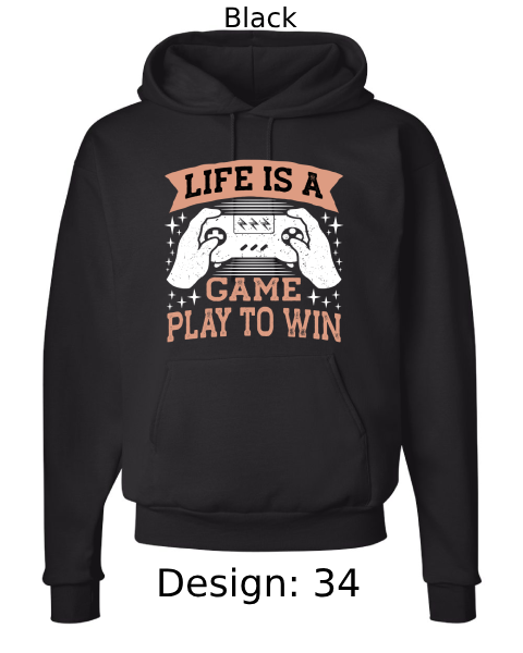 Unisex Video Gaming Hoodie Sweatshirt | Custom Hoodie