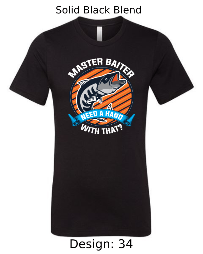 Shirts Men's Customized T-Shirts | Fishing Themed Tee