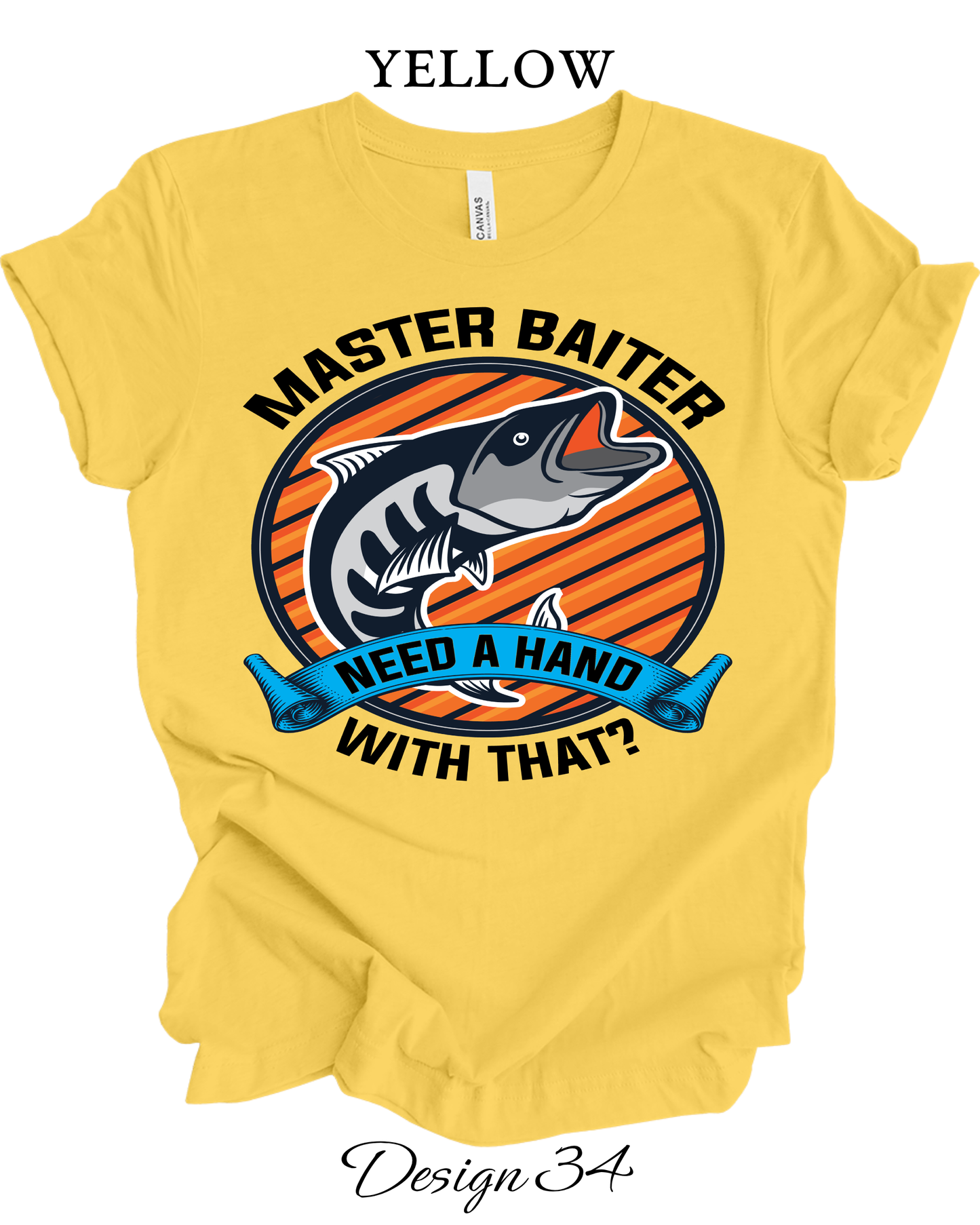 Custom Tee Unisex Crew Neck T-Shirts | Fishing Inspired Tees