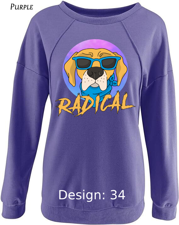 Sweatshirt Women's Dog Sweatshirt | Custom Sweatshirt