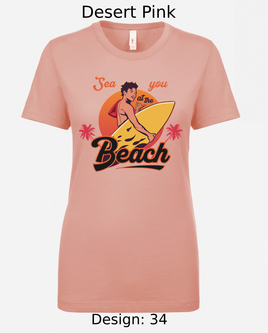 Shirts Women's Customized Tank Tops & Shirts | Summer, Surfing, & Sunshine Themed Tee