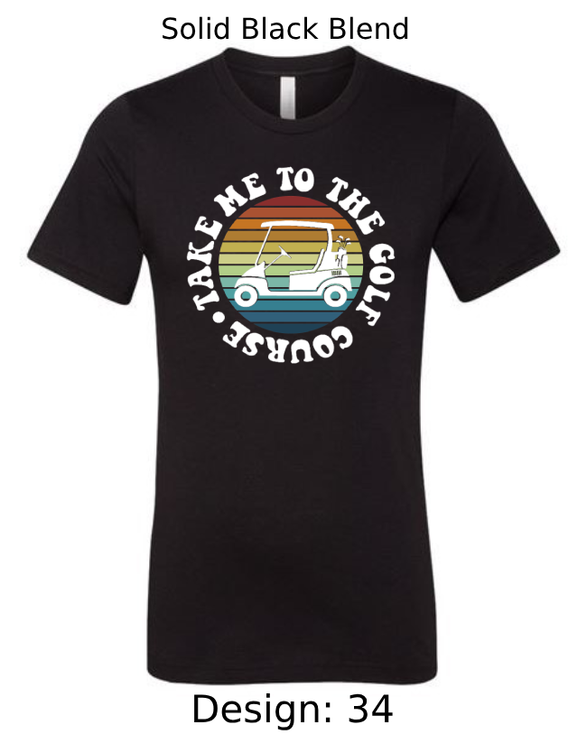 Shirts Men's Customized T-Shirts | Golf Themed Tee