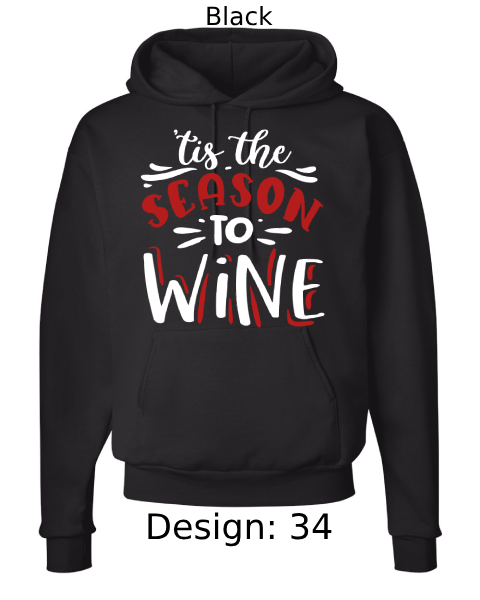 Unisex Christmas Funny Drinking Hoodie Sweatshirt | Custom Hoodie