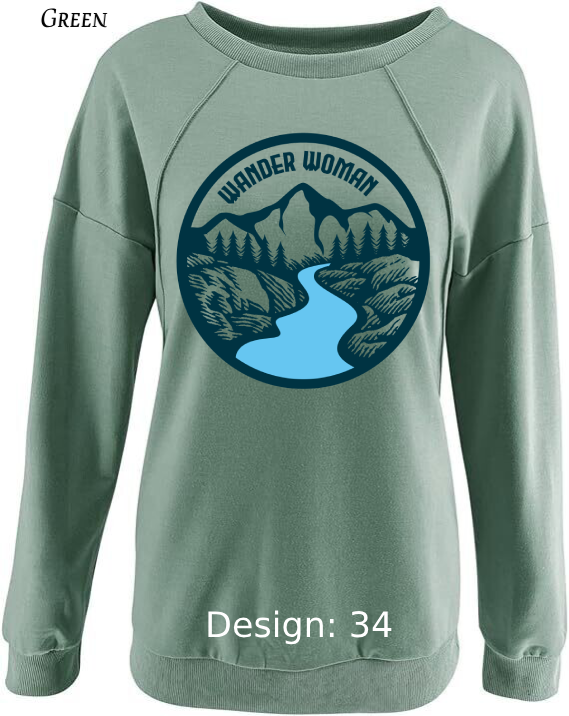 Sweatshirt Women's Camping Sweatshirt | Custom Sweatshirt