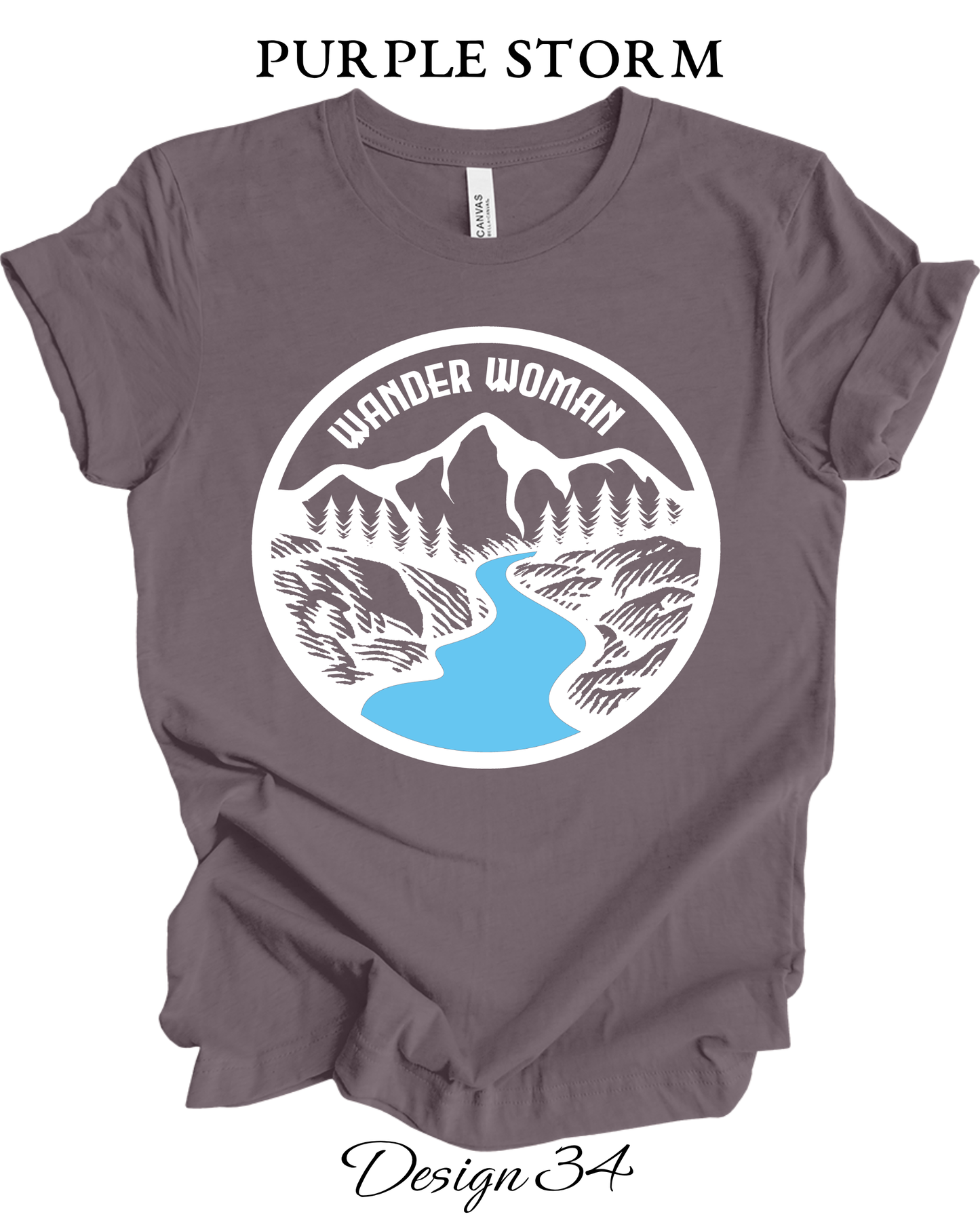 Custom Tee Unisex Crew Neck T-Shirts | Camping, Hiking, & Wilderness Inspired Tee
