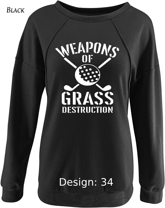 Sweatshirt Women's Golf Sweatshirt | Custom Sweatshirt