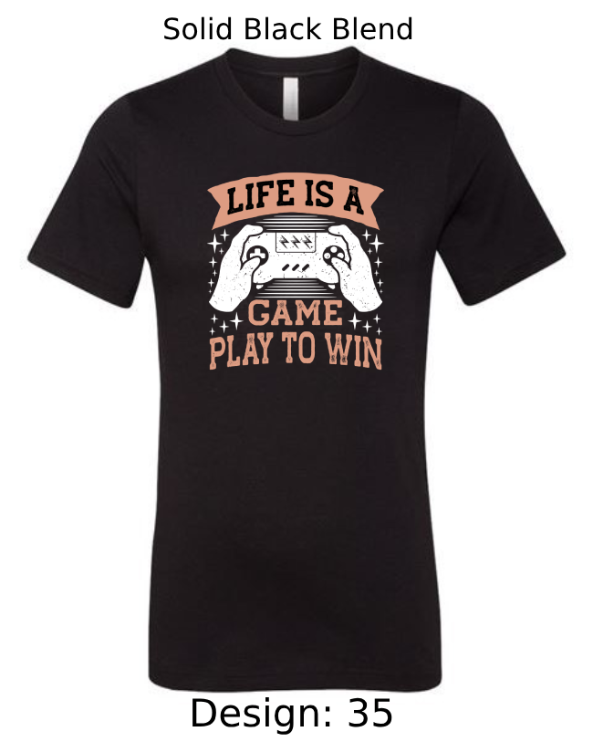 Shirts Men's Customized T-Shirts | Video Gaming Themed Tee