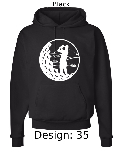 Unisex Golf Hoodie Sweatshirt | Custom Hoodie