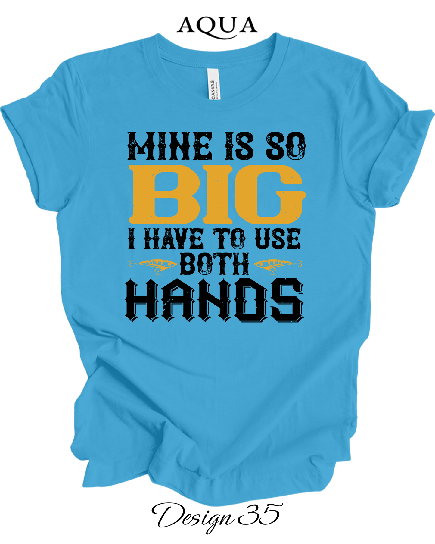 Custom Tee Unisex Crew Neck T-Shirts | Fishing Inspired Tees