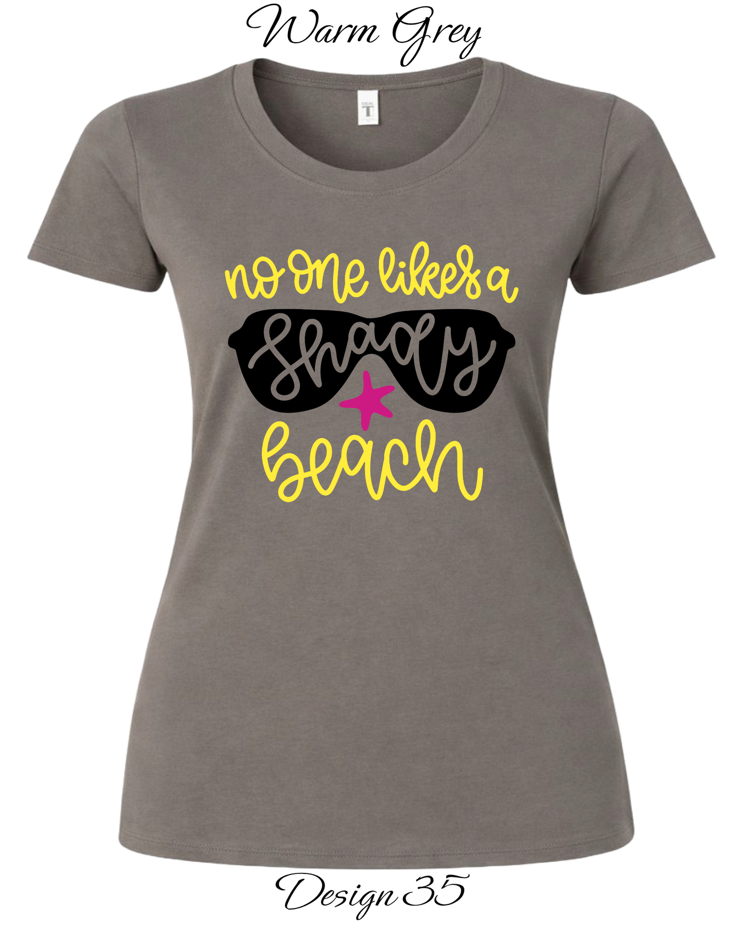 Custom Women's Tank Tops & Tees | Beach Inspired Tee