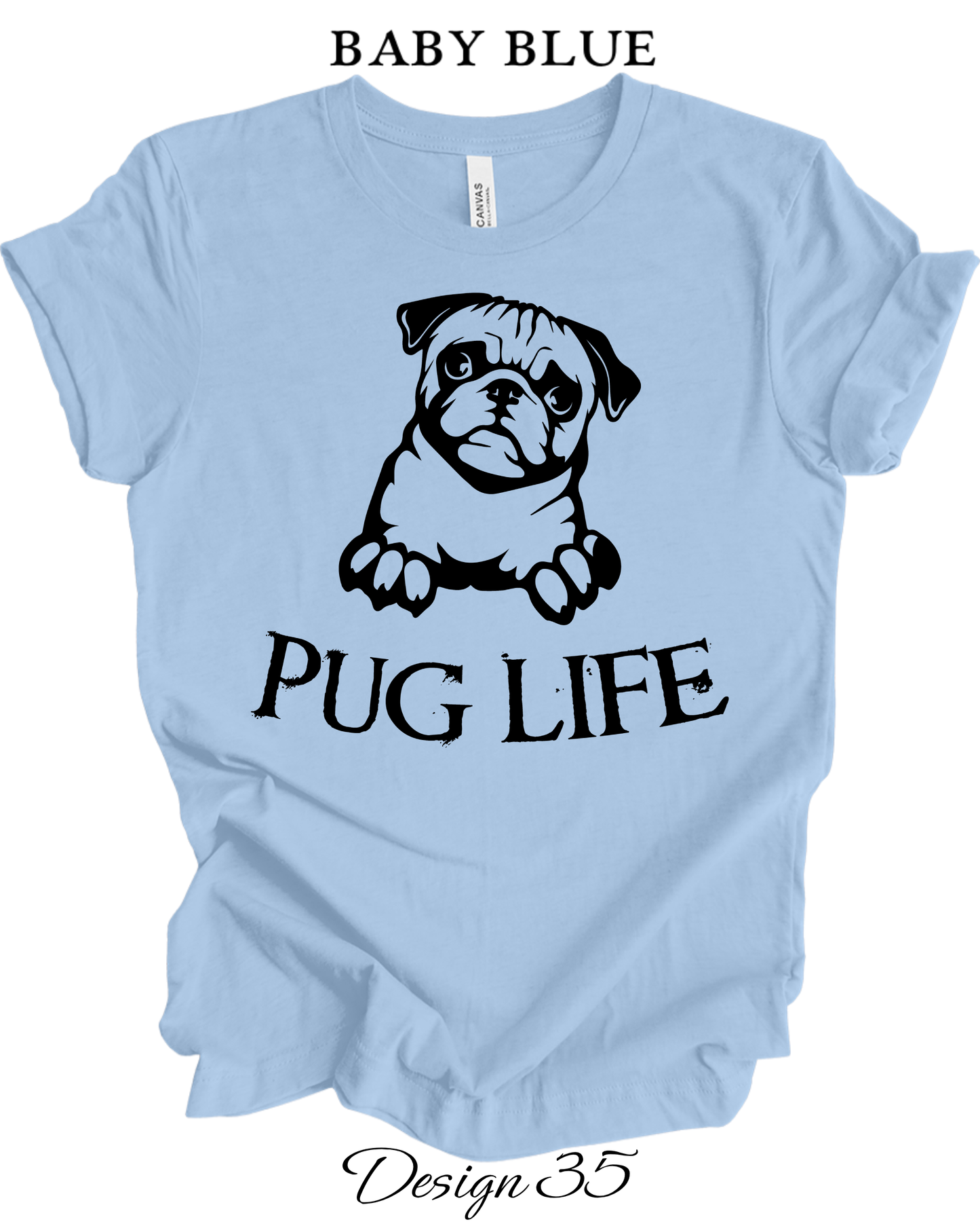 Custom Tee Unisex Crew Neck T-shirts | Dog Inspired Tee