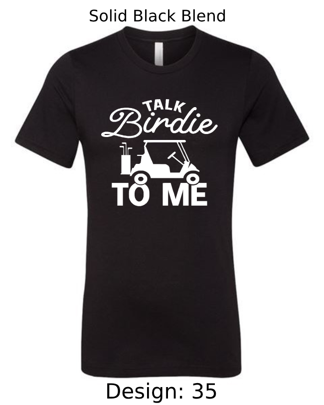Shirts Men's Customized T-Shirts | Golf Themed Tee