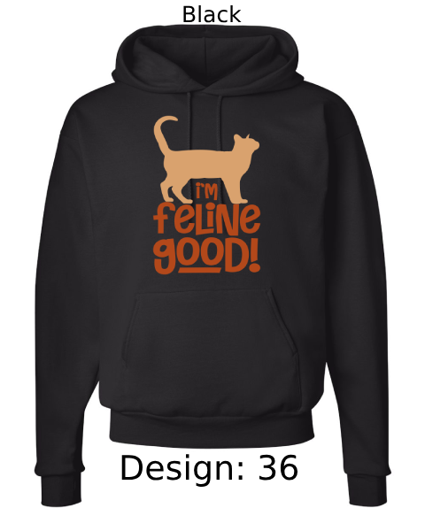 Unisex Cat Hoodie Sweatshirt | Custom Hoodie