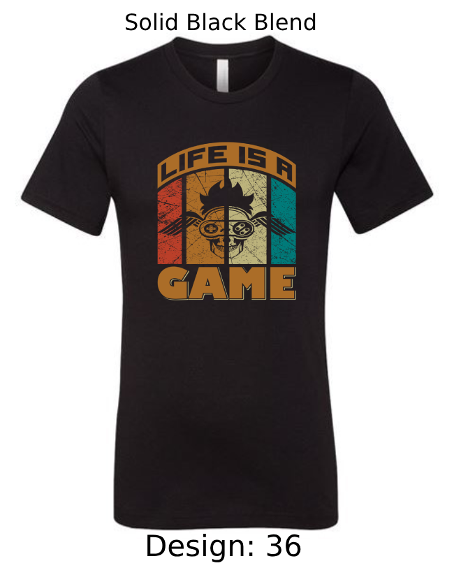 Shirts Men's Customized T-Shirts | Video Gaming Themed Tee