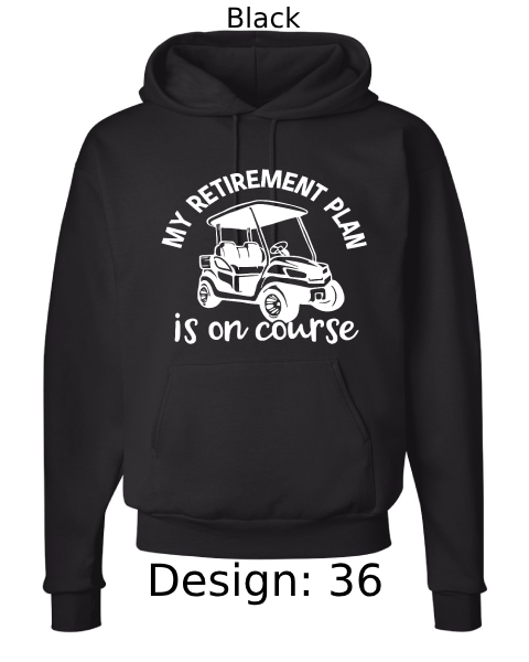 Unisex Golf Hoodie Sweatshirt | Custom Hoodie