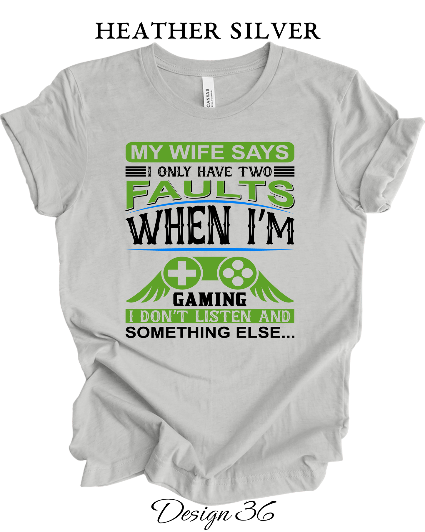 Custom Tee Unisex Crew Neck T-shirts | Video Gaming Inspired Tee