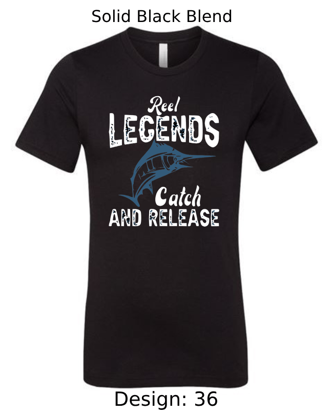 Shirts Men's Customized T-Shirts | Fishing Themed Tee