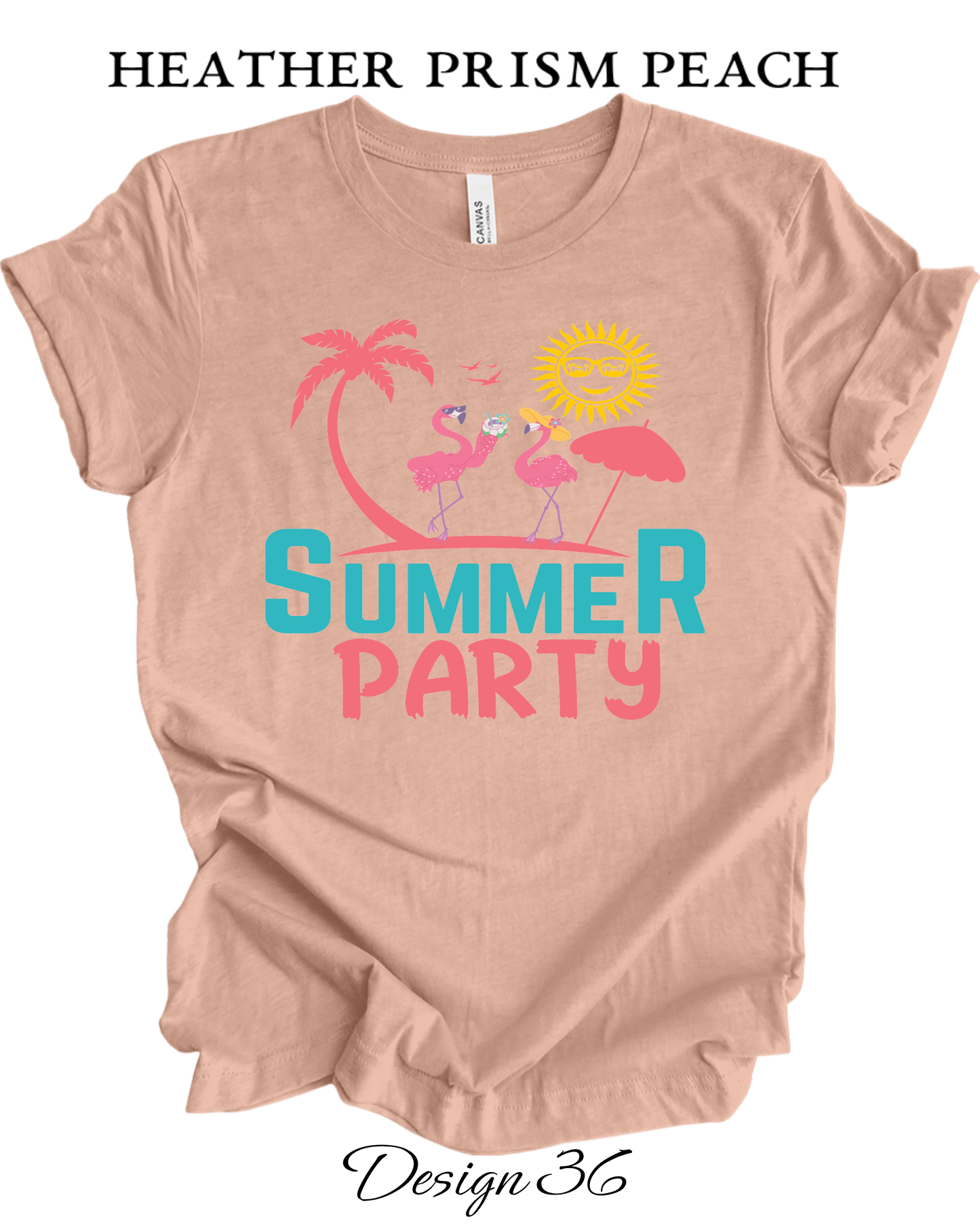 Custom Tee Unisex Crew Neck T-Shirts | Summer, Surfing, & Sunshine Inspired Tee