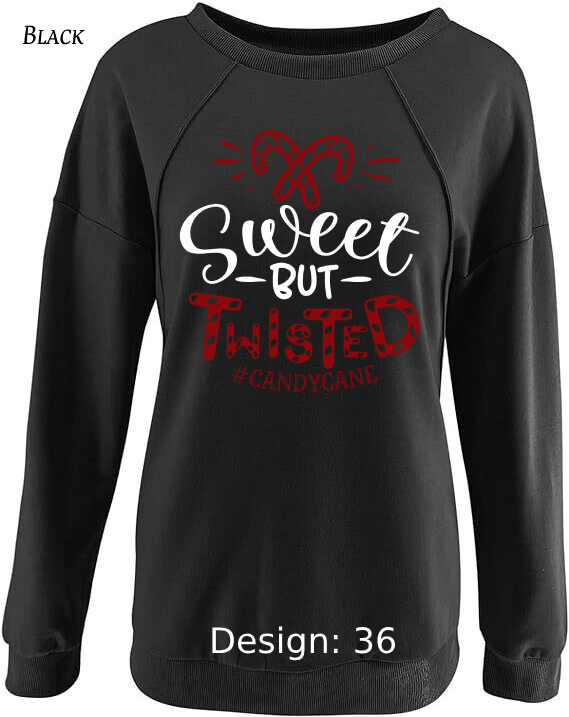 Sweatshirt Women's Christmas Funny & Cute Sweatshirt | Custom Sweatshirt