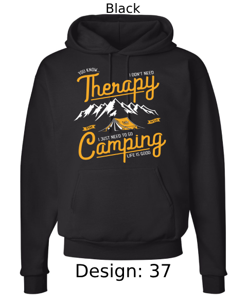 Unisex Camping Hoodie Sweatshirt | Custom Hoodie