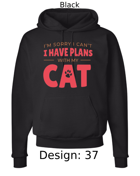 Unisex Cat Hoodie Sweatshirt | Custom Hoodie
