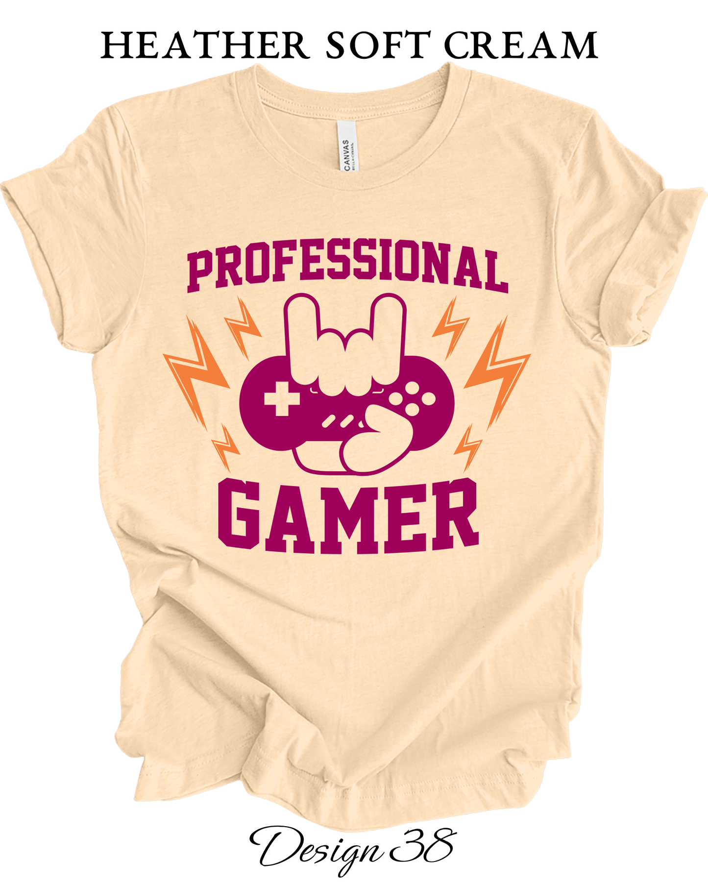 Custom Tee Unisex Crew Neck T-shirts | Video Gaming Inspired Tee