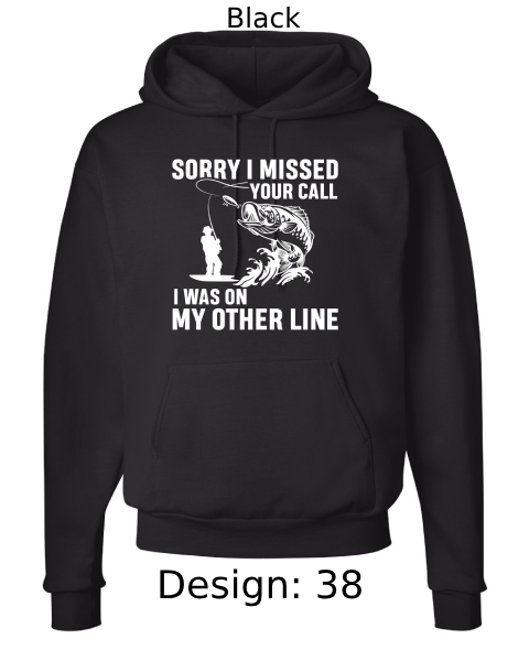 Unisex Fishing Hoodie Sweatshirt | Custom Hoodie
