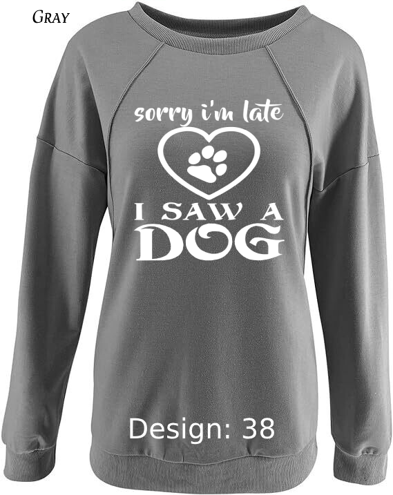 Sweatshirt Women's Dog Sweatshirt | Custom Sweatshirt