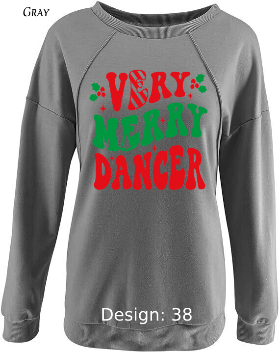 Sweatshirt Women's Christmas Funny & Cute Sweatshirt | Custom Sweatshirt