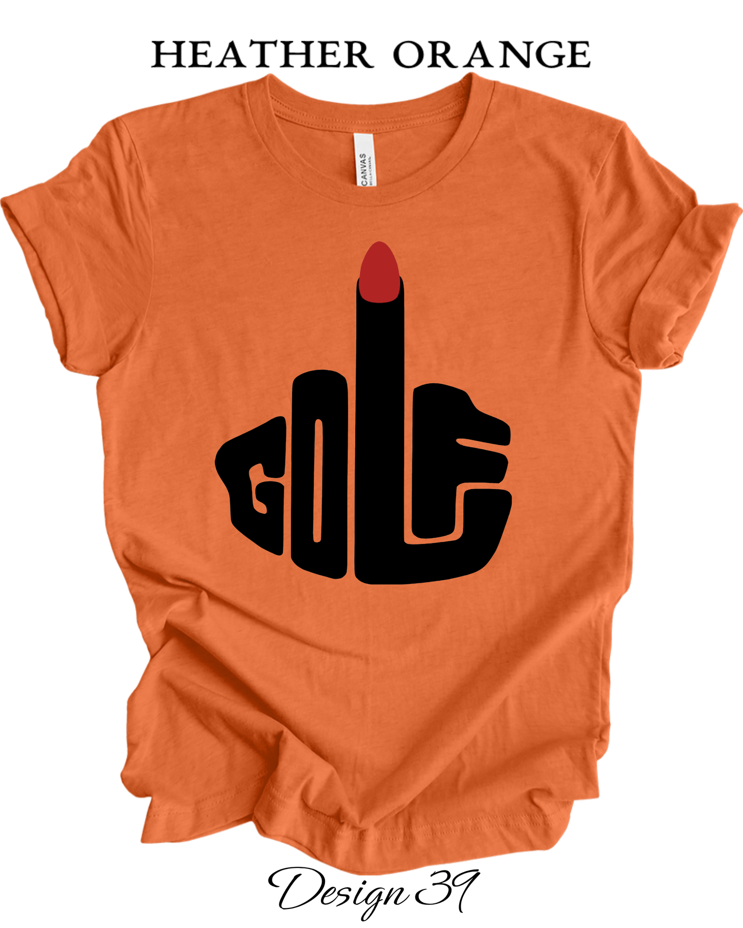 Custom Tee Unisex Crew Neck T-shirts | Golf Inspired Tees