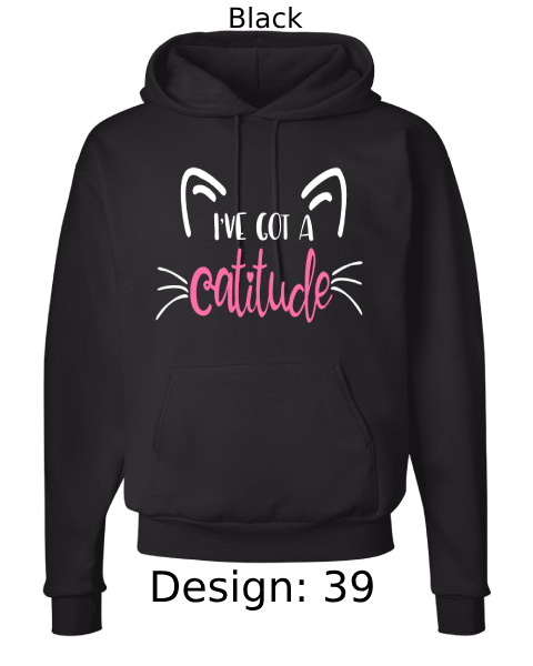 Unisex Cat Hoodie Sweatshirt | Custom Hoodie