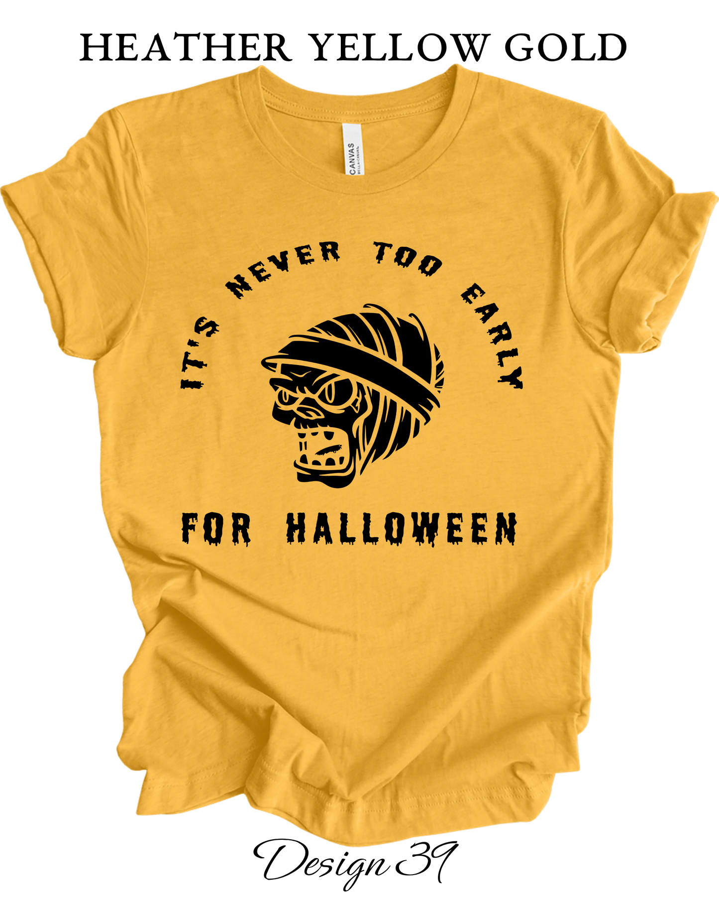 Custom Tee Unisex Crew Neck T-shirts | Halloween Inspired Tee