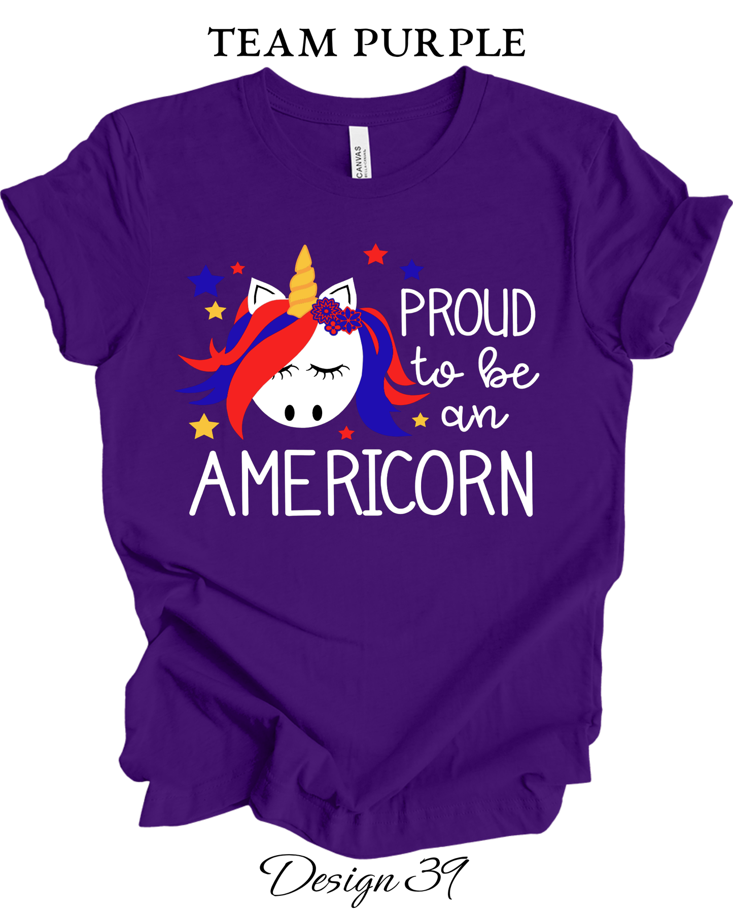 Custom Tee Unisex Crew Neck T-shirts | Patriotic Inspired Tee