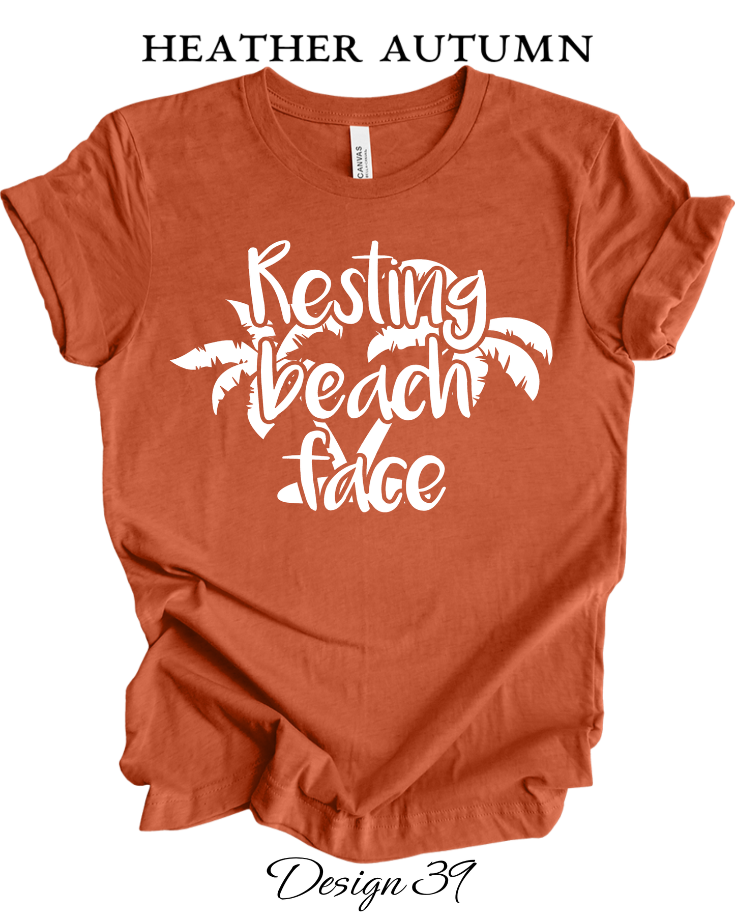 Custom Tee Unisex Crew Neck T-Shirts | Beach Inspired Tee