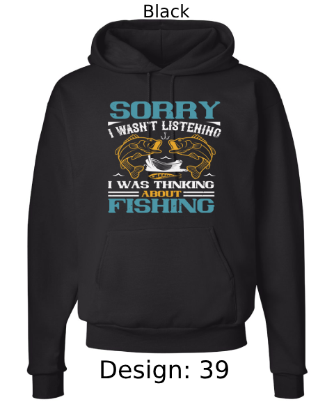 Unisex Fishing Hoodie Sweatshirt | Custom Hoodie
