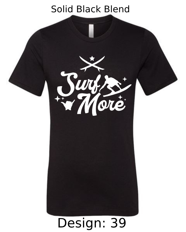 Shirts Men's Customized T-shirts | Summer, Surfing, & Sunshine Themed Tee