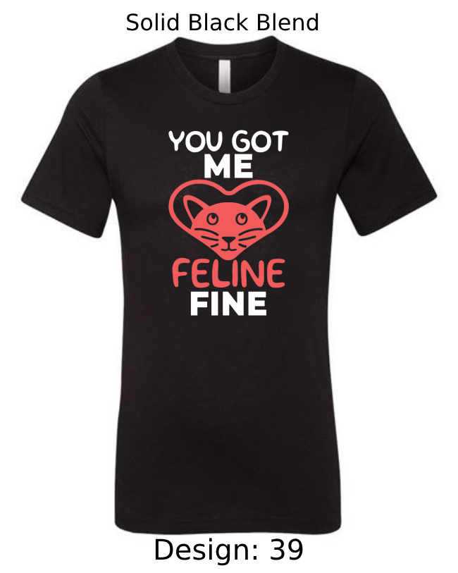 Shirts Men's Customized T-Shirts | Cat Themed Tee