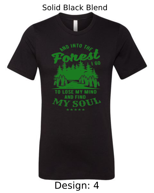 Shirts Men's Customized T-Shirts | Camping Themed Tee